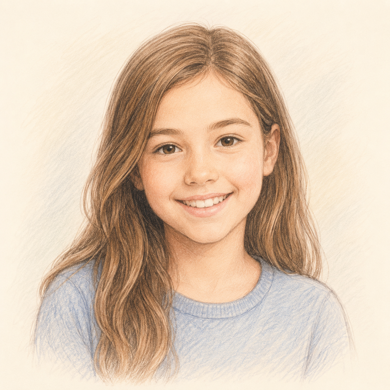 Privacy-conscious sketch illustration representing Brianna Moslin, also known as Bree Moslin